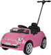 Little Tikes Fiat Ride On Αυτοκινητάκι Ride On με Χειρολαβή Ροζ
