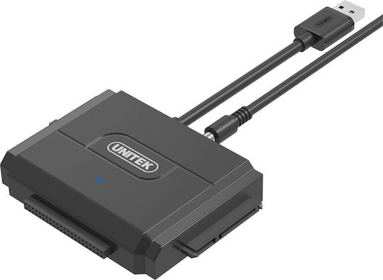 Unitek Y-3324 USB3.0 an IDE + SATA II Schwarz