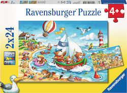 Kids Puzzle Seaside Holiday for 4++ Years 48pcs Ravensburger