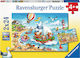 Kids Puzzle Seaside Holiday for 4++ Years 48pcs Ravensburger