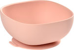 Beaba Baby Food Bowl made of Silicone Pink