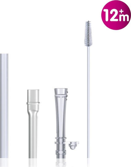Nuby Silicone Baby Replacement Straw No-spill for 12+ months Transparent