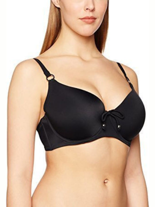 Bikini Σουτιέν Animal Print Μαύρο