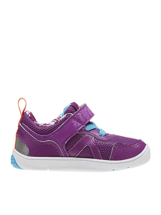Ventureflex Stride 5.0 Αθλητικά Παιδικά Παπούτσια Running με Σκρατς Μωβ