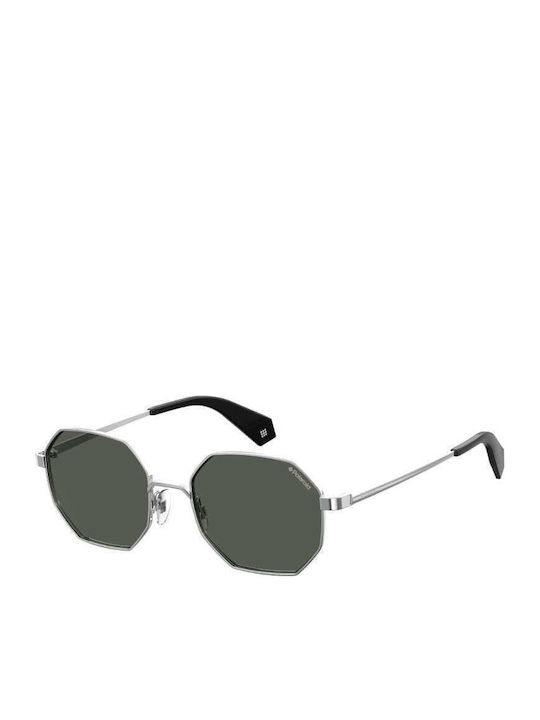 Polaroid Women's Sunglasses with Silver Metalli...