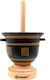 Svoora Spinning Ancient Greek Vases Wooden Spin...