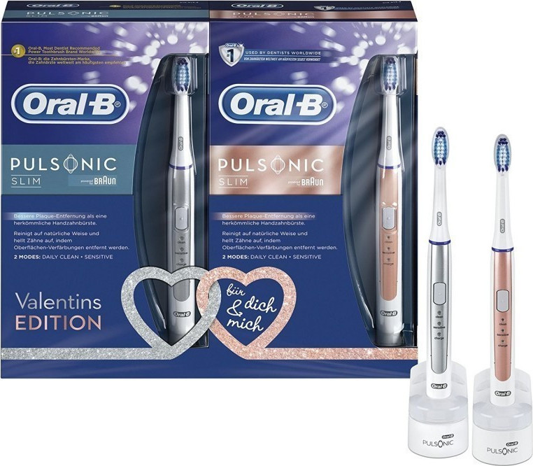 Oral-B Pulsonic Slim Valentines Duo | Skroutz.gr