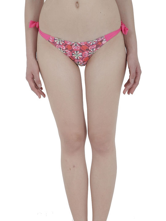 Desigual Bikini Slip Φούξια Marti