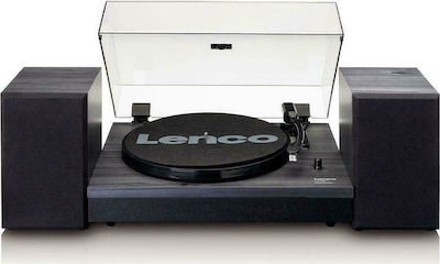 Lenco LS-300 LS-300 Turntables with Preamp and Built-in Speakers Black