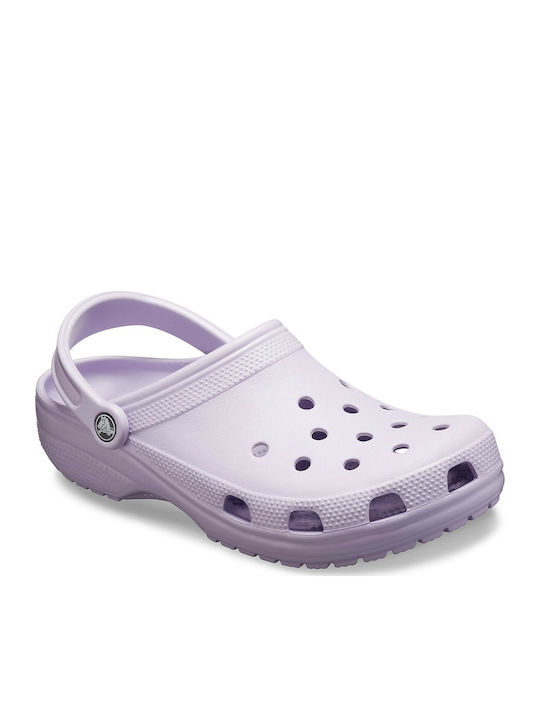 Crocs Classic Γυναικεία Παπούτσια Θαλάσσης Lavender