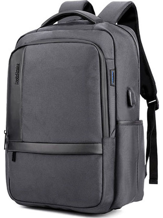 Arctic Hunter B00120C Waterproof Laptop Backpack 15.6" with USB Port in Gray Color