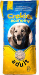 Nutripet Crokies Economy Adult 310 20kg Dry Food for Adult Dogs with Corn, Rice and Calf