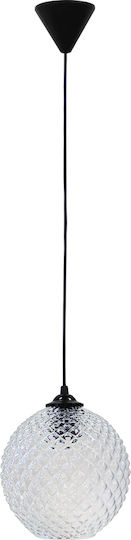 Heronia GL-5010/20 1/L Pendant Light White with Socket E27 20x100x100cm