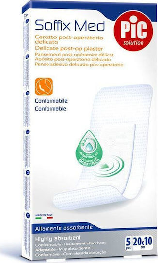 PiC Solution Soffix Med Sterilized Plasters 20x10cm 5pcs
