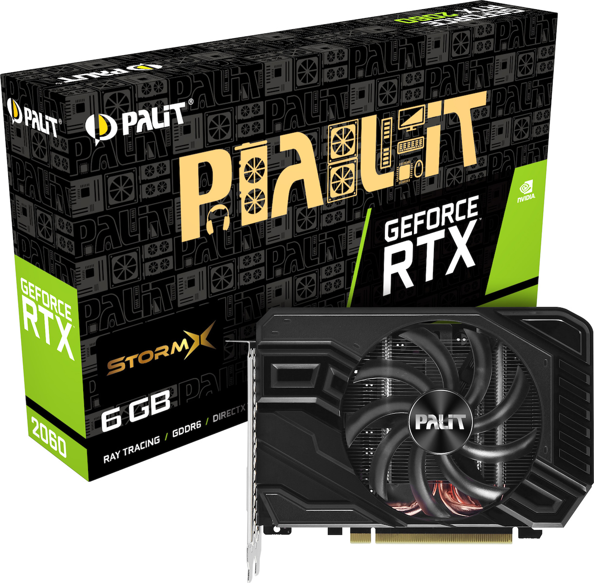 Palit GeForce RTX 2060 6GB StormX (NE62060018J9-161F) | Skroutz.gr