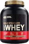 Optimum Nutrition Gold Standard 100% Whey Molkenprotein mit Geschmack Schokolade Haselnuss 2.273kg