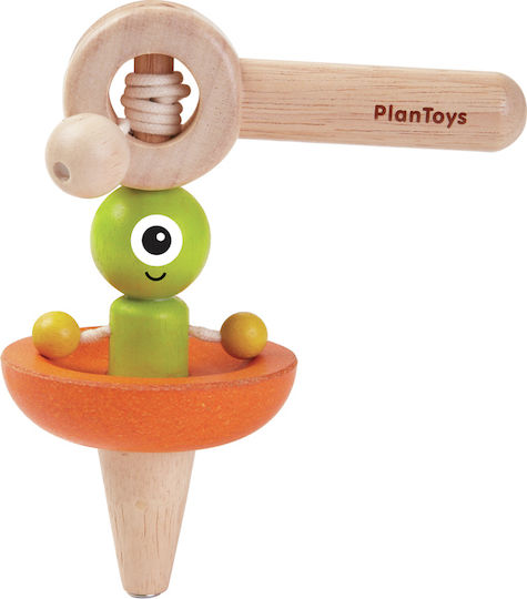 Plan Toys Wooden Top Spaceship