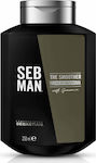 Sebastian Professional Seb Man Smoother Conditioner Γενικής Χρήσης για Όλους τους Τύπους Μαλλιών 250ml