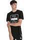 Puma Box Men's Athletic T-shirt Short Sleeve Black