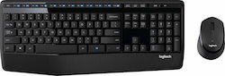 Logitech Combo MK345 Wireless Keyboard & Mouse Set English US