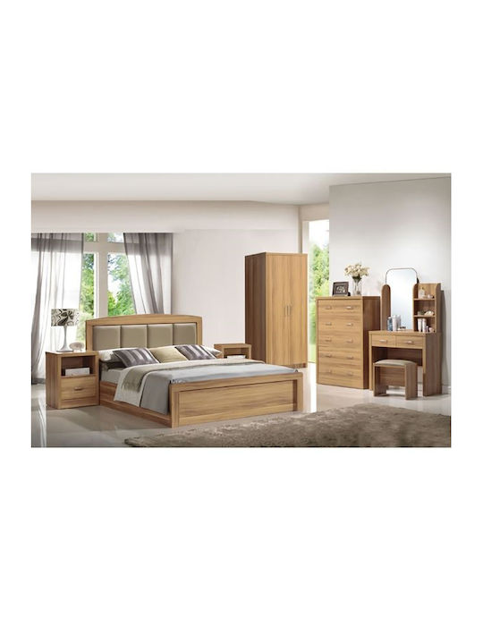 Caliber Wooden Makeup Dressing Table Sonoma / O...