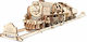 Дървена Конструктивна Игра V-Express Steam Train with Tender