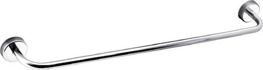 Karag Moderno Schiene Badezimmer Einzel Wandmontage Schrauben Inox Silber
