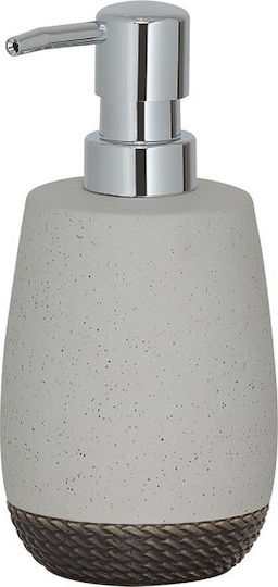 Sealskin Braid Dispenser από Πορσελάνη Γκρι 400ml