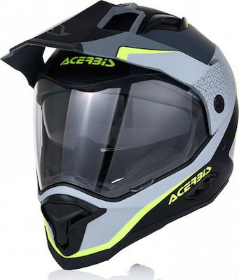 Acerbis Reactive Graffix Black/Grey Motorradhelm Ein-Aus ECE 22.05 1350gr 23466.319