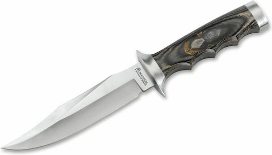 Boker Magnum Safari Mate XD Knife with Locking Mechanism Black in Leather Sheath
