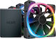 NZXT Aer RGB 2 Triple Starter Case Fan 120mm (1500rpm / 52.44cfm) με Σύνδεση 4-Pin PWM