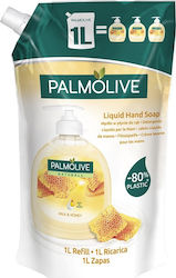Palmolive Milk & Honey Liquid Hand Soap Refill Μέλι 1000ml Palmolive Milk & Honey Liquid Hand Soap Refill Μέλι 1000ml