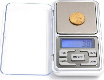 Pocket Scale Electronic with Maximum Weight Capacity of 0.5kg and Division 0.01gr