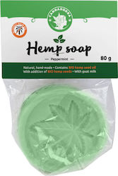 Cannadorra Hemp Peeling Soap Mint Shower Scrub Σώματος 80gr