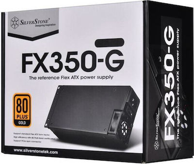 Silverstone FX350-G 350W Μαύρο Τροφοδοτικό Υπολογιστή Full Wired 80 Plus Gold