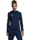 Adidas Team 19 Women's Hooded Sweatshirt Navy Blue