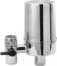 Veluda TF-1 Inox Activated Carbon Faucet Mount Water Filter 0.5 μm