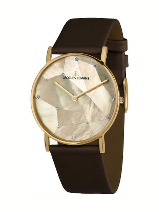 Jacques Lemans York Crystals Дамски Часовник 37...