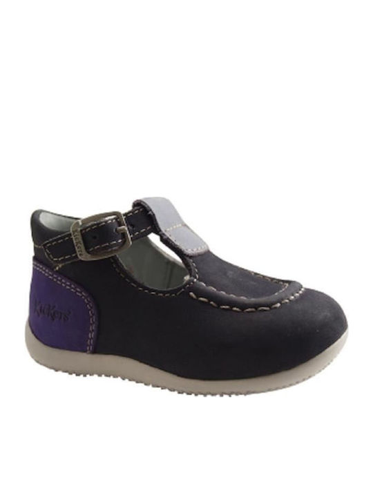 Kickers Παπουτσοπέδιλα Bonbek Ανατομικά Navy Μπλε