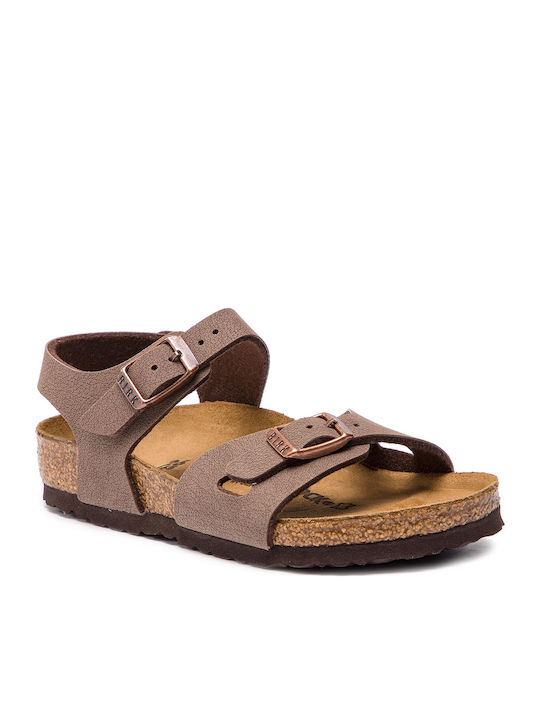 Birkenstock Παιδικά Πέδιλα Rio Ανατομικά Καφέ