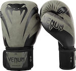 Venum Impact 03284-200 Γάντια Πυγμαχίας από Συνθετικό Δέρμα για Αγώνα Μαύρα