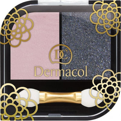 Dermacol Duo Eyeshadow Double Eye Shadow in Solid Form with Pink Color 5gr