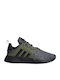 X_PLR C Kids Sports Shoes Running with Laces Khaki