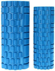 Optimum Pilates Set Foam Rollers Blue