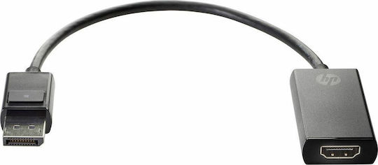 HP Μετατροπέας DisplayPort male σε HDMI female 1τμχ 2JA63AA