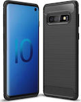 Hurtel Back Cover Plastic Black (Galaxy S10)