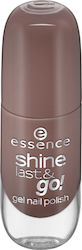 Essence Shine Last & Go! Гланцов Дълготраен Лак...