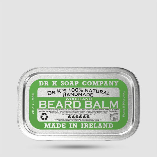 Dr K Soap Company Balm Περιποίησης για Γένια Woodland 50gr 50ml