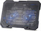 Conceptronic THANA01B Cooling Pad για Laptop έως 15.6" με 2 Ανεμιστήρες και Φωτισμό