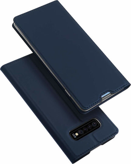 Dux Ducis Skin Pro Synthetic Leather Book Navy Blue (Galaxy S10+)